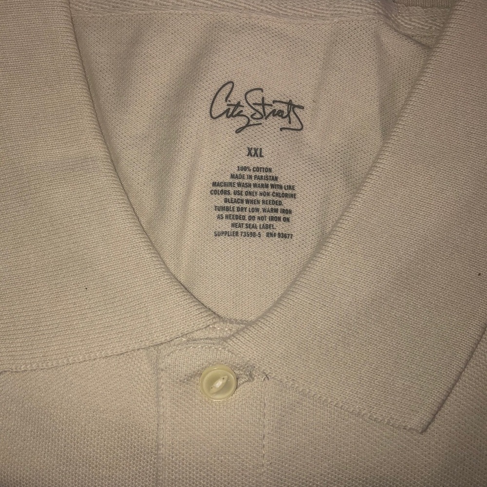 City Streets Men Polo NWT